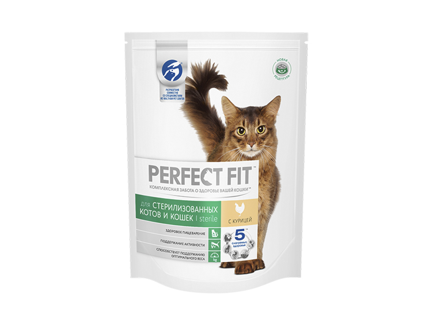 Сухой корм Perfect Fit Sterile для стерилизованных кошек с курицей 190г Сухой корм Perfect Fit Sterile для стерилизованных кошек с курицей 190г