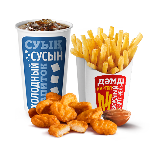 Combo Наггетс 10 шт (увеличенная порция) Combo Наггетс 10 шт (увеличенная порция)
